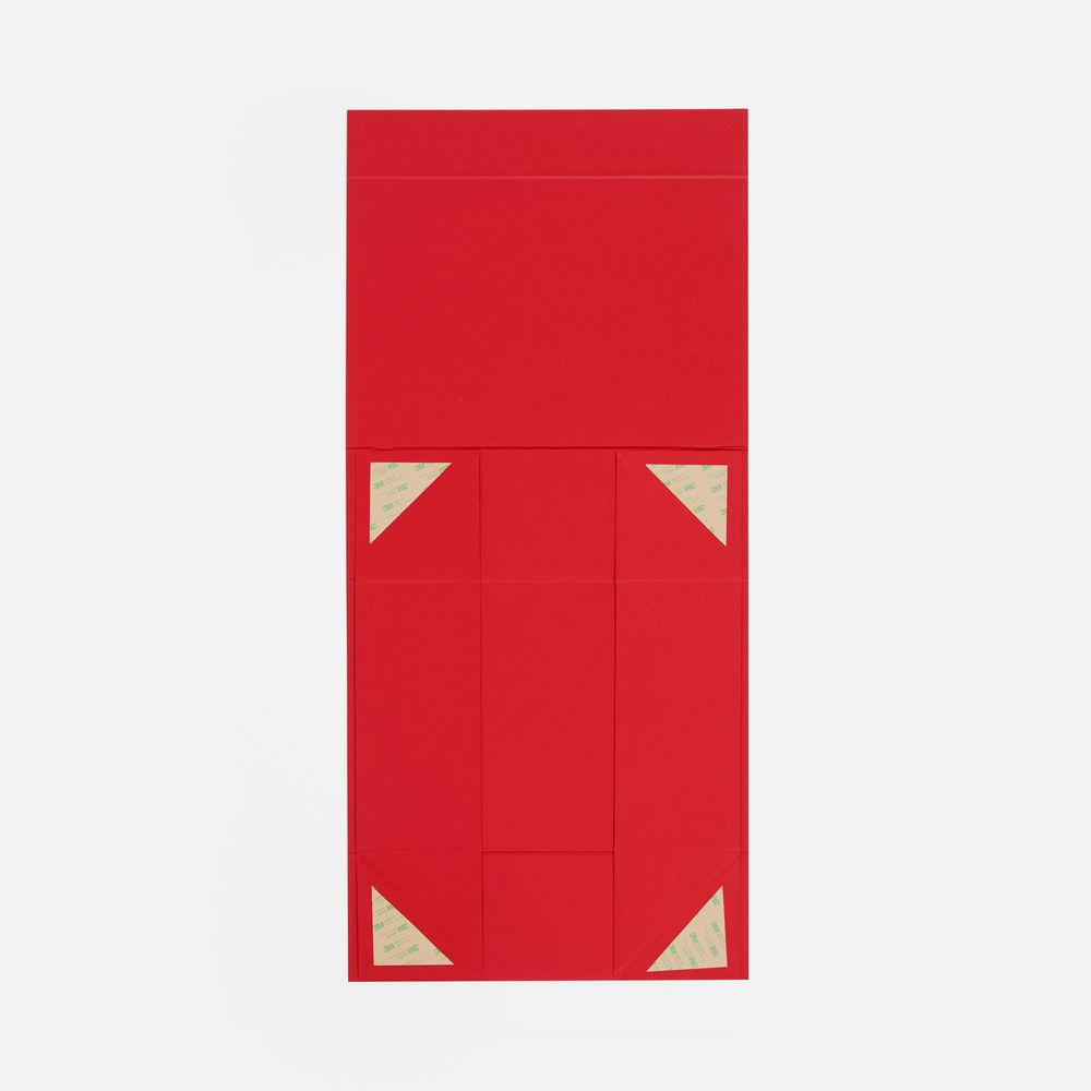 Коробка складная Quadra Fold, красная-3