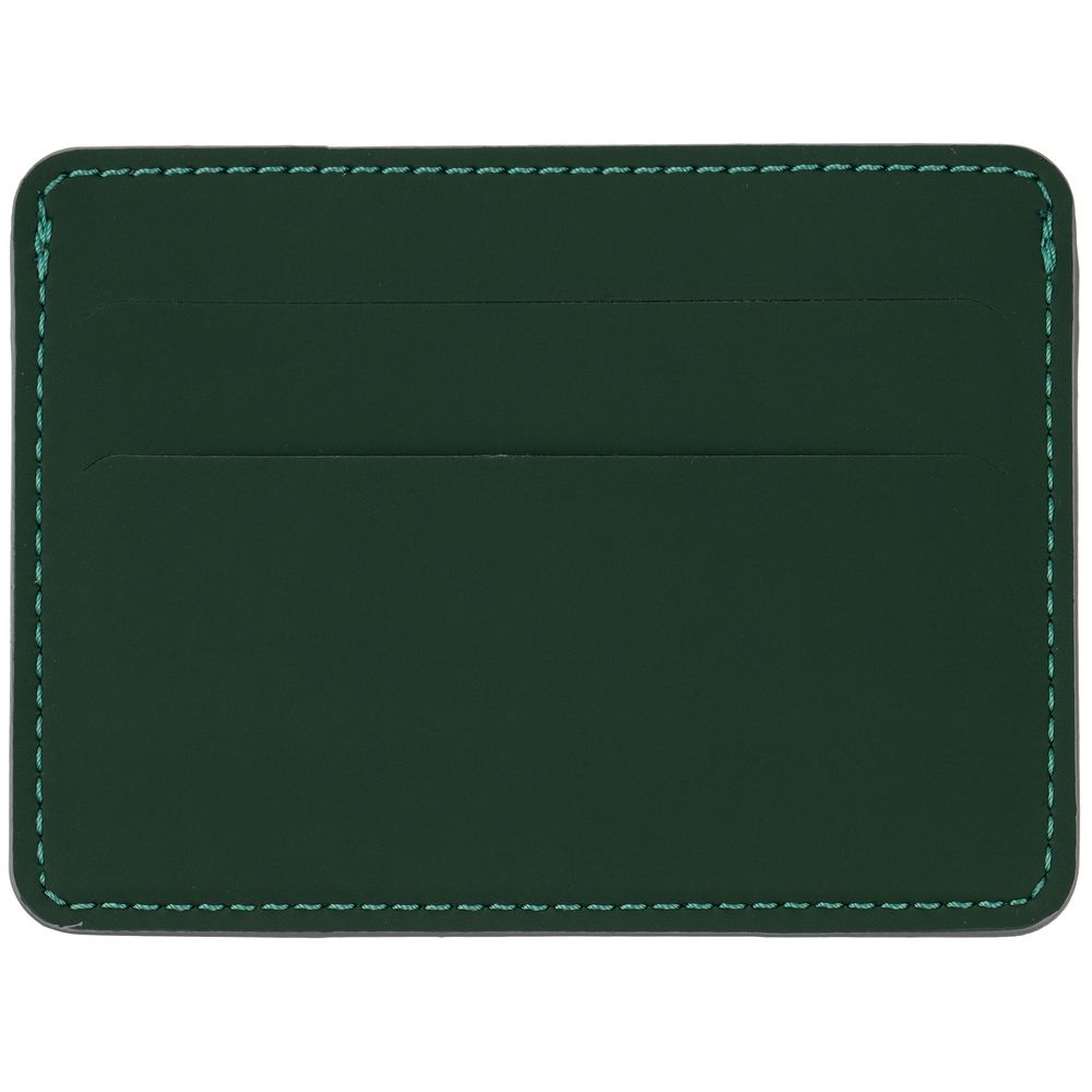 Чехол для карточек Shall Simple, зеленый-2