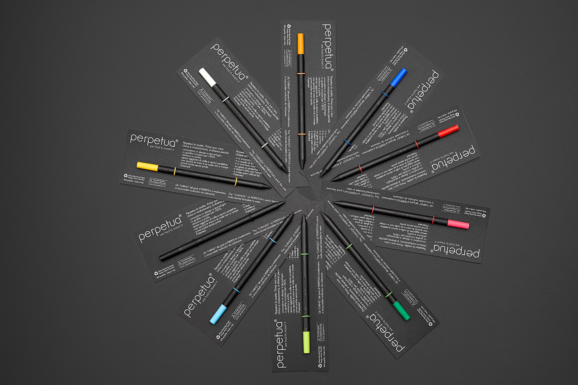 Карандаш графитовый Perpetua с белым ластиком-2