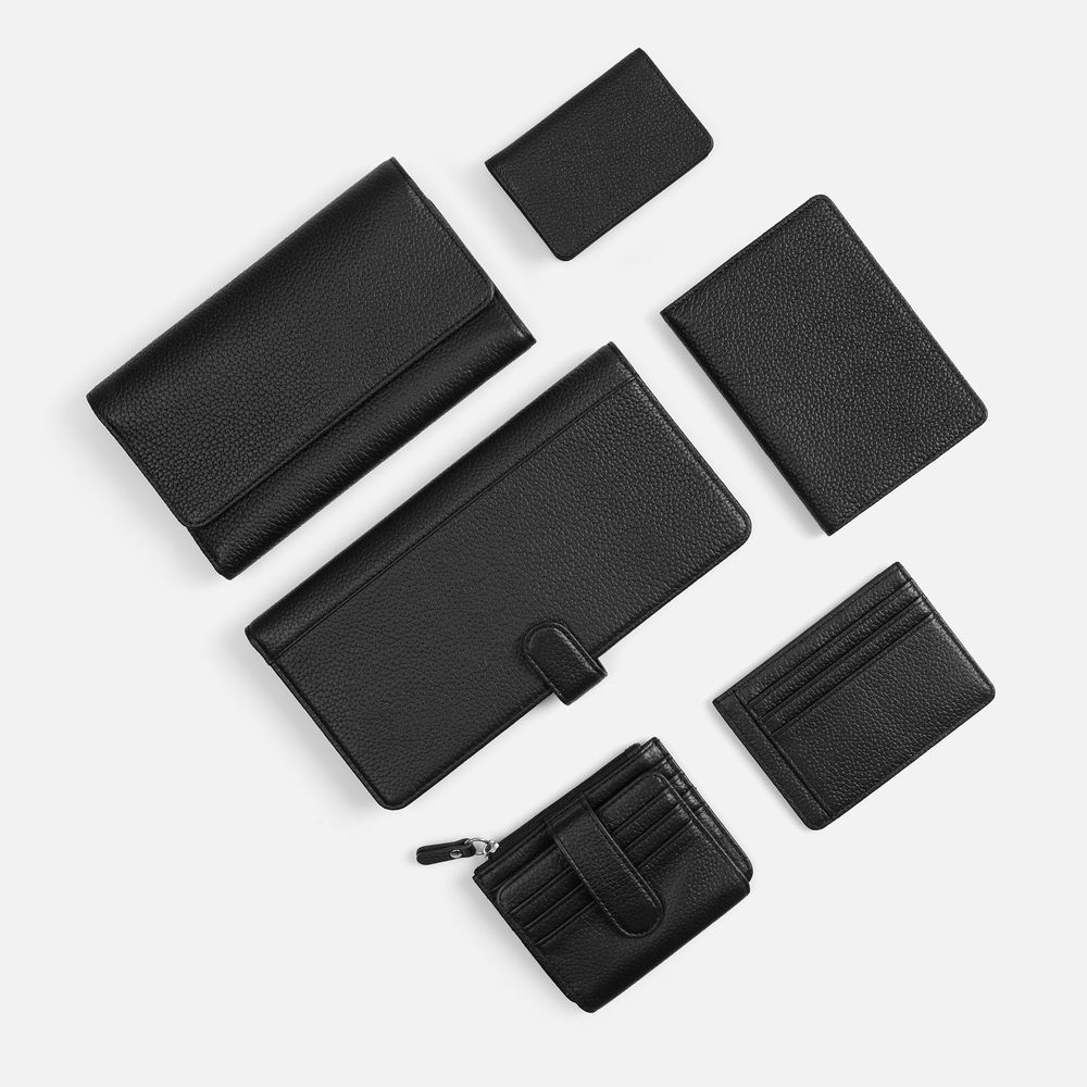 Обложка для паспорта Unison, черная-3