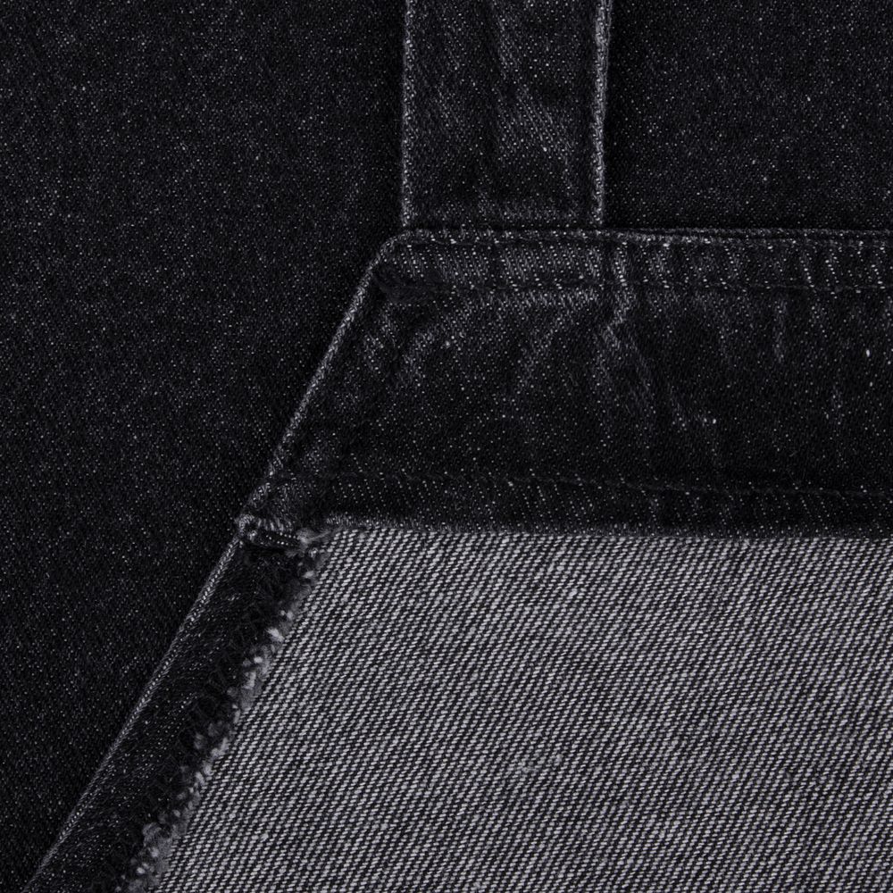 Фартук джинсовый E2, черный-5