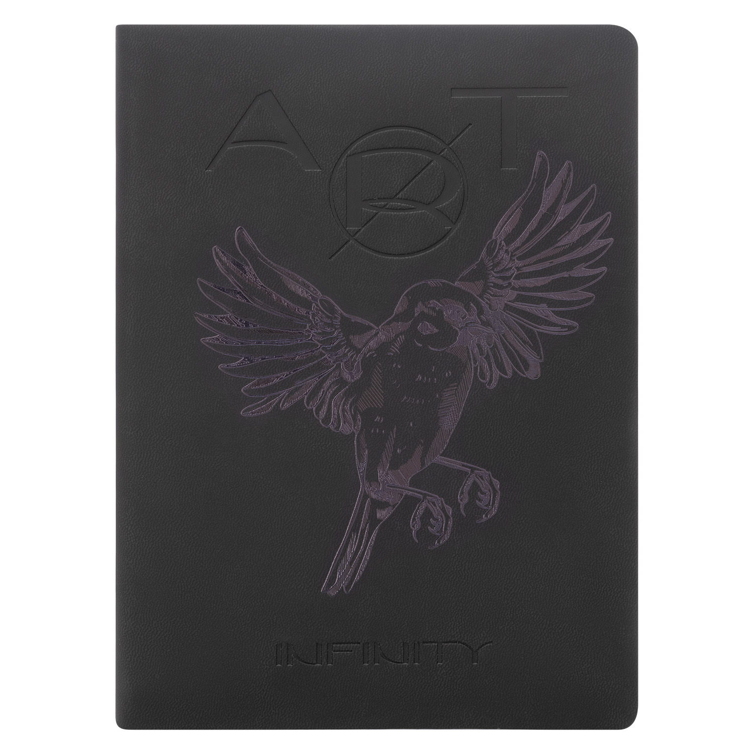 Ежедневник Latte soft touch недатированный, красный-4