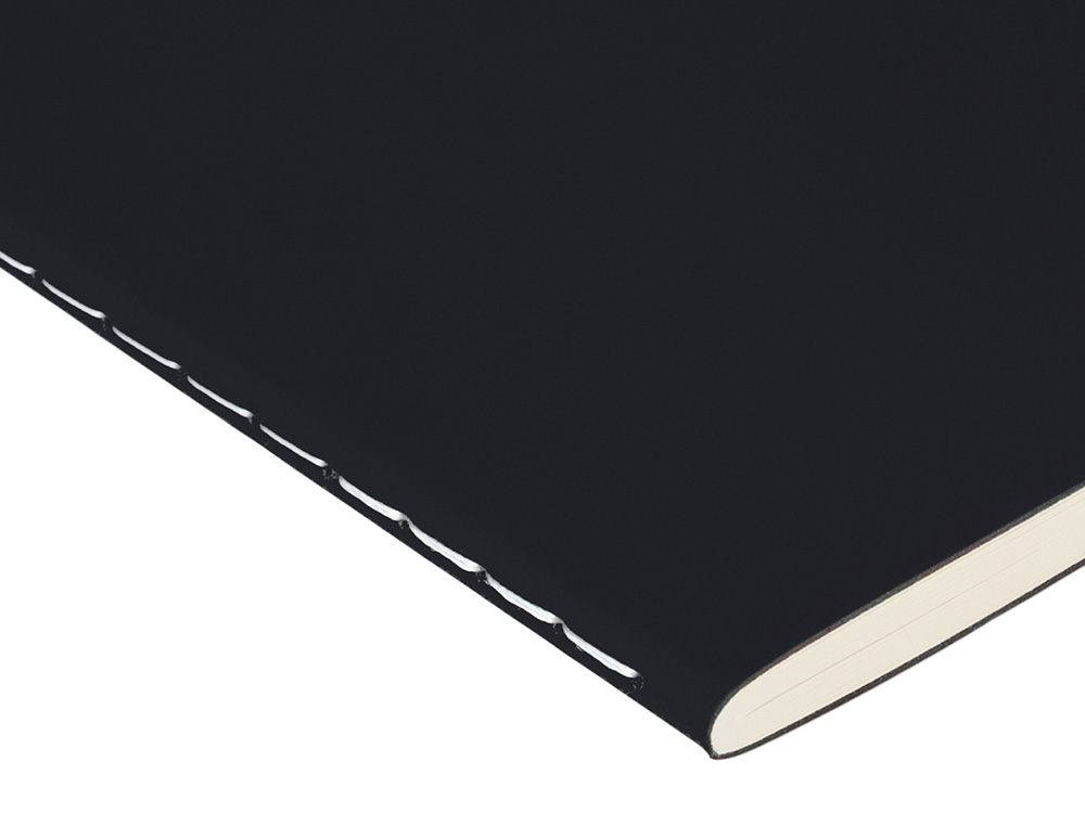 Скетчбук Sketch & Art в мягком переплете 178х230 мм, 32 л. бежевой бумаги 100 г/м2, черный-2