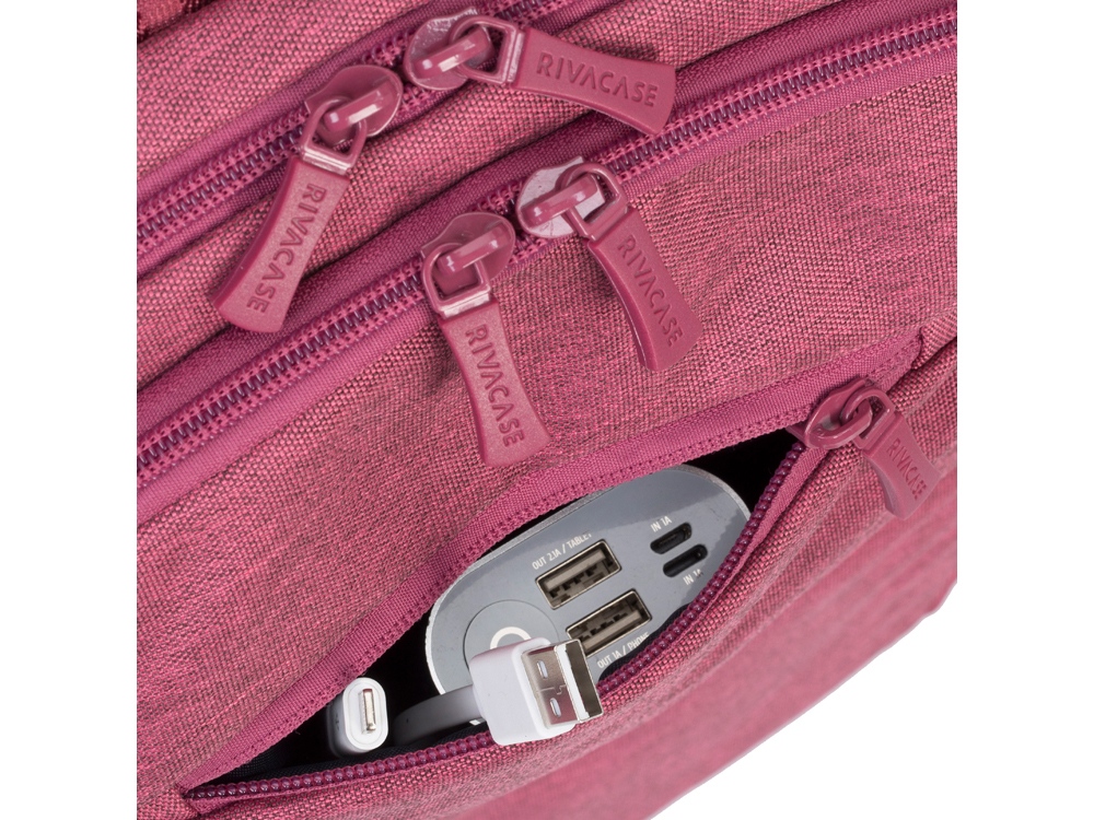RIVACASE 7760 red ECO рюкзак для ноутбука 15.6-16