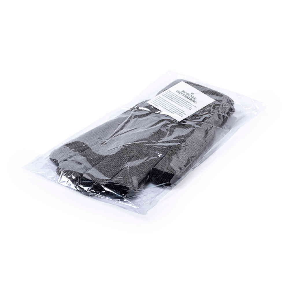 Перчатки сенсорныеTENEX, серый, антибактериальный акрил 100%, серый-2