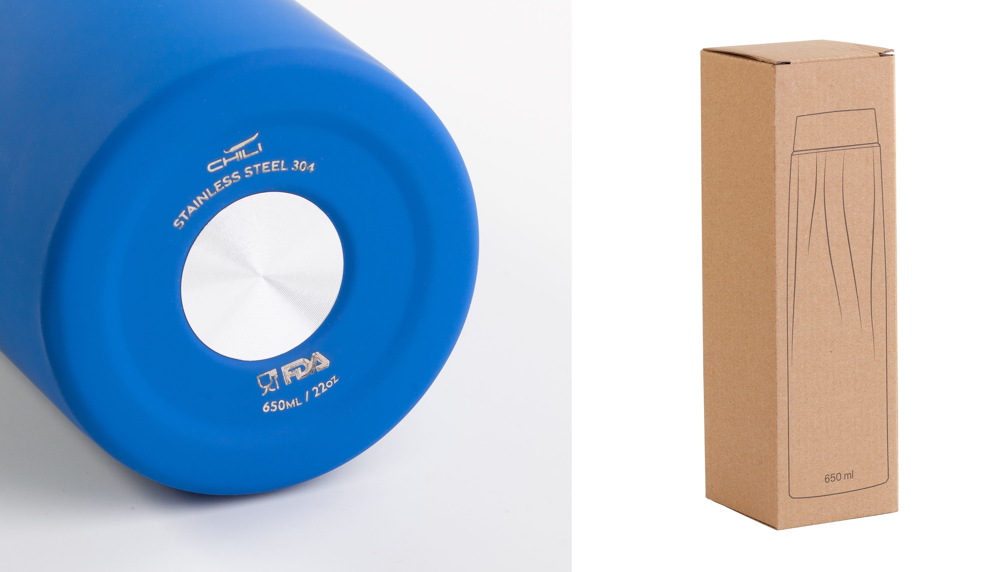 Бутылка для воды "Calypso" 650 мл-8