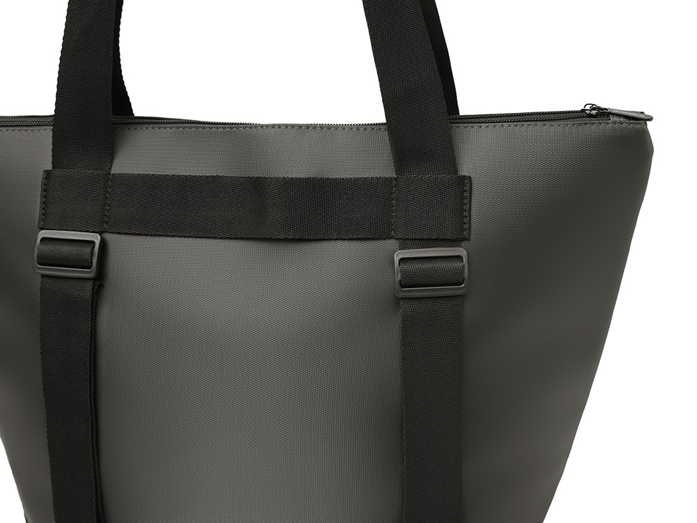 Сумка-холодильник Cool XL с двумя лямками на плечо, темно-серый-4