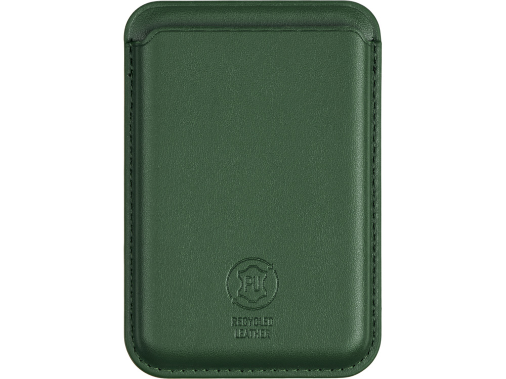 Магнитный картхолдер Cairo, темно-зеленый-5