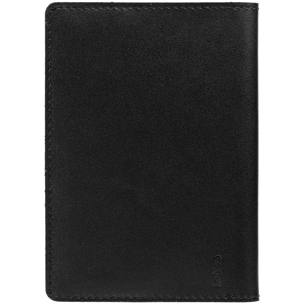 Обложка для паспорта inStream, черная-1