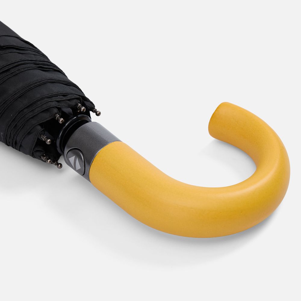 Зонт складной Classic, черный-5