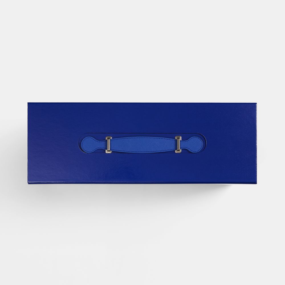 Коробка складная Holdfold, L, синяя-2