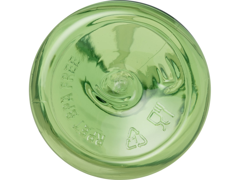 Bodhi бутылка для воды из вторичного ПЭТ объемом 500 мл - лайм прозрачный-3