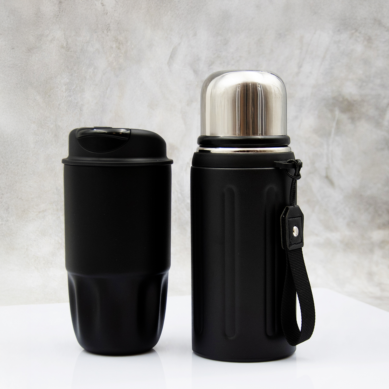 Термостакан Groove (черный)-7