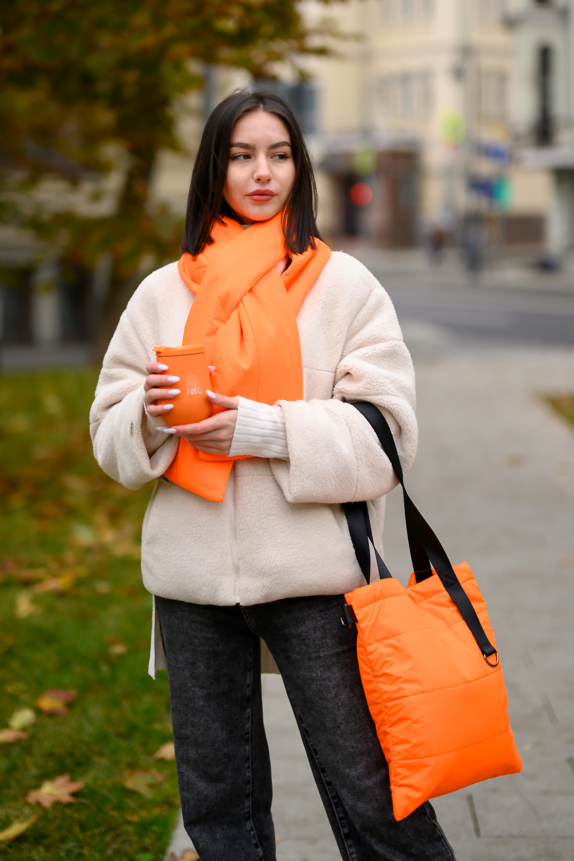 Набор Superbag Bubble (оранжевый)-3