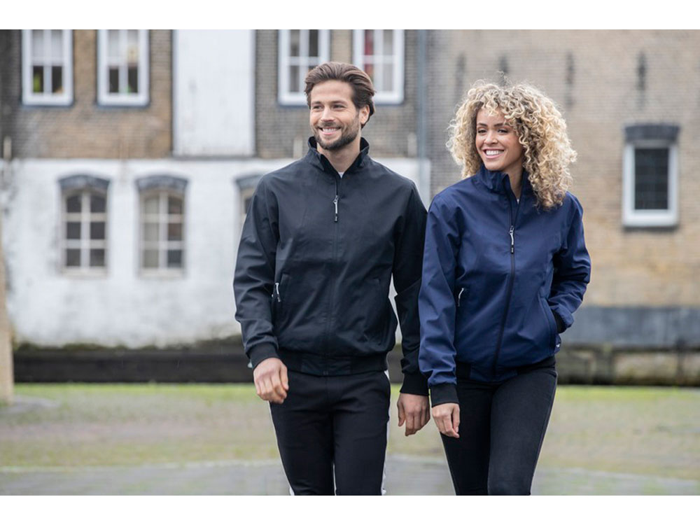 Keefe Легкая куртка-бомбер унисекс, темно-синий-3