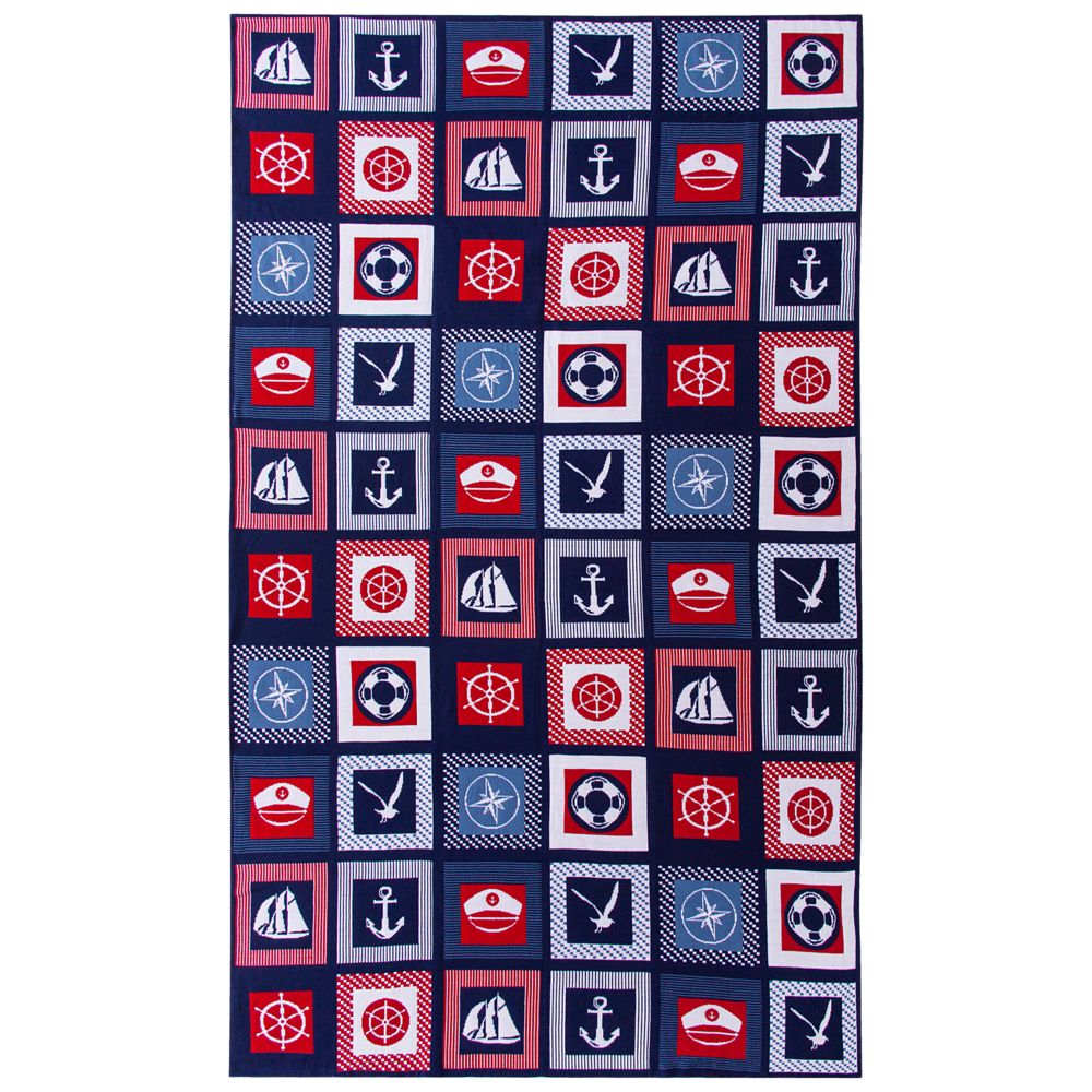 Плед Industry, морской-0