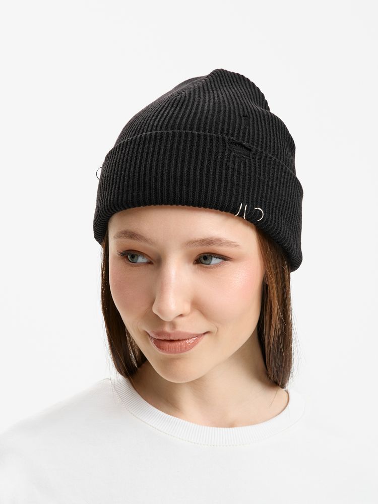 Шапка Ribelle, черная-2