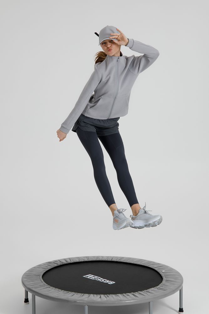 Бейсболка Kosmos, серая-9