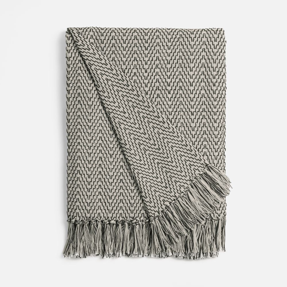 Плед Saltoro, темно-серый-2