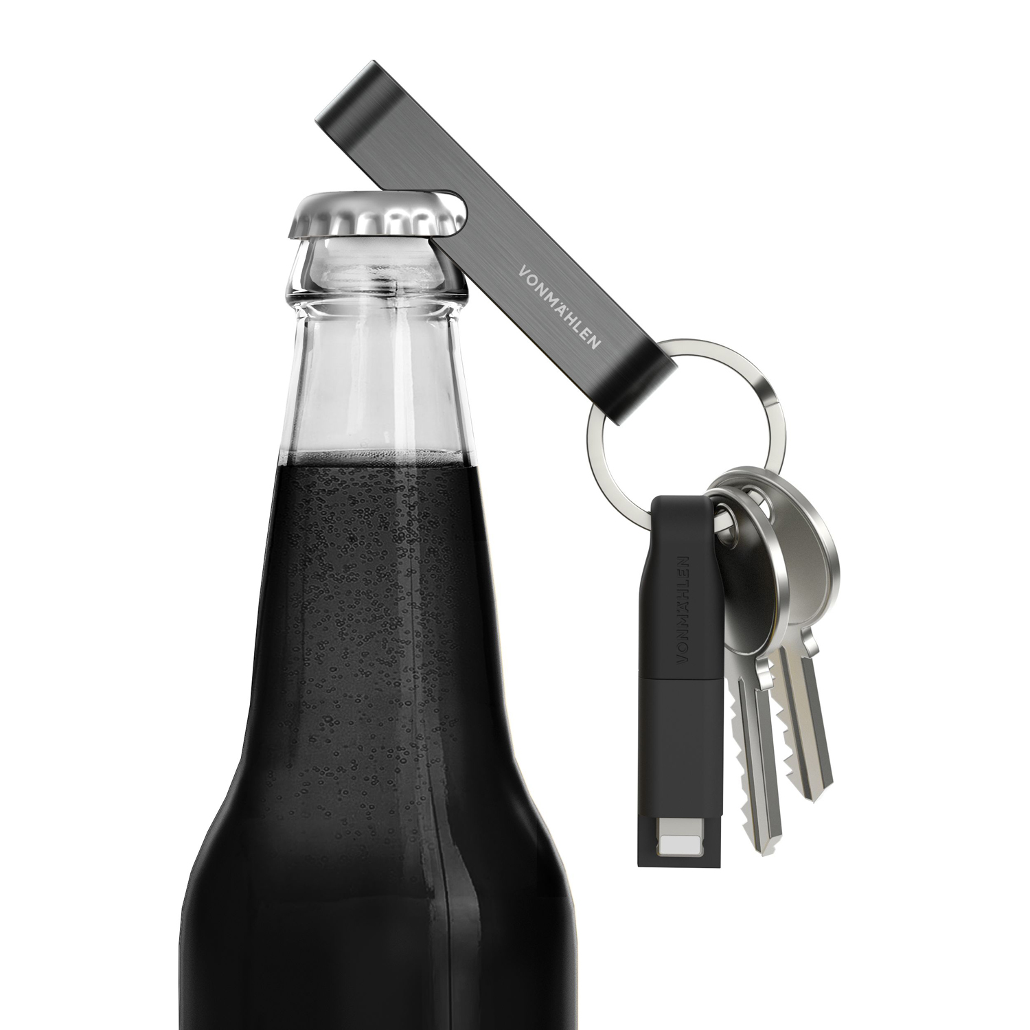 Кабель-брелок High Six 6 в 1, черный-4