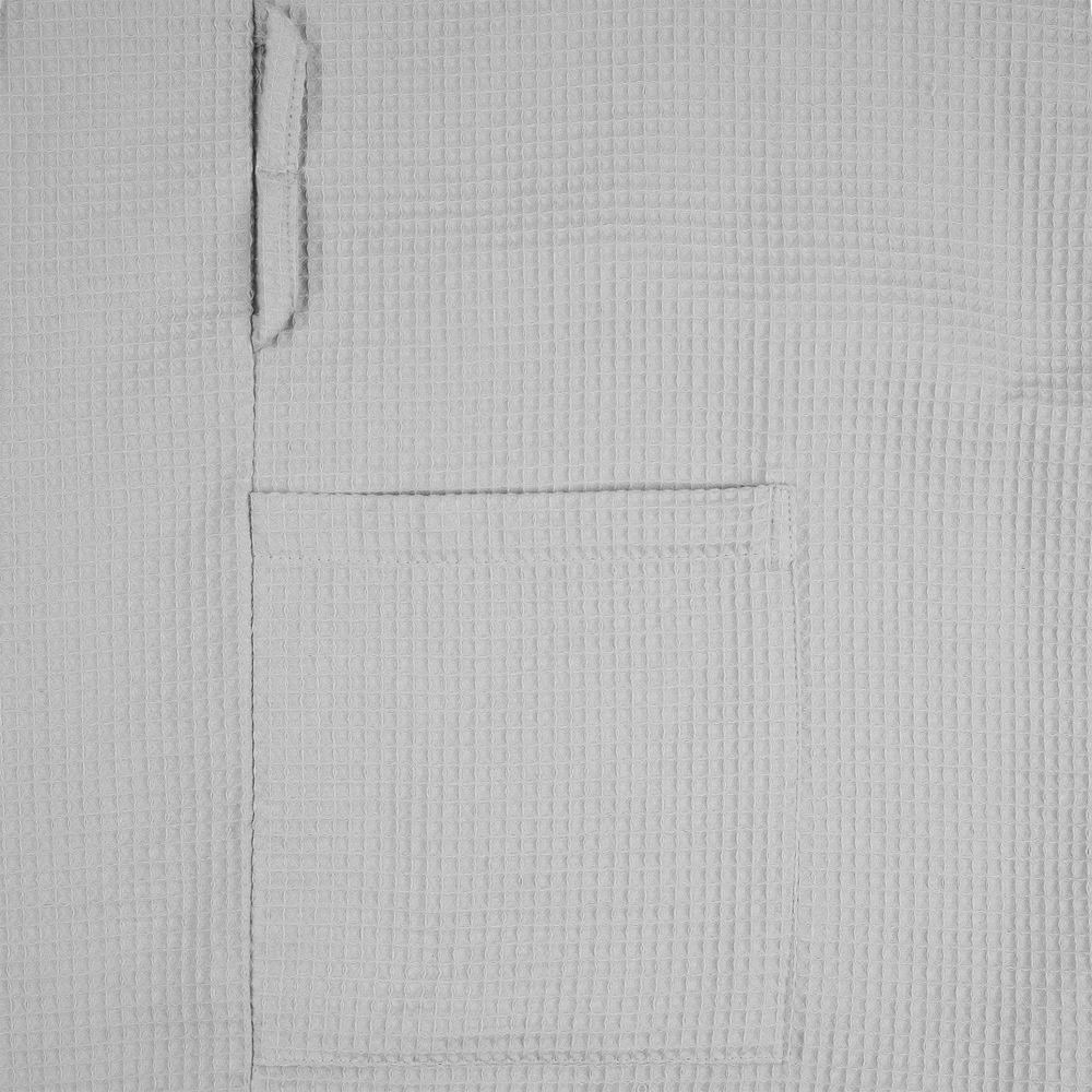 Халат вафельный Kimono, светло-серый-2