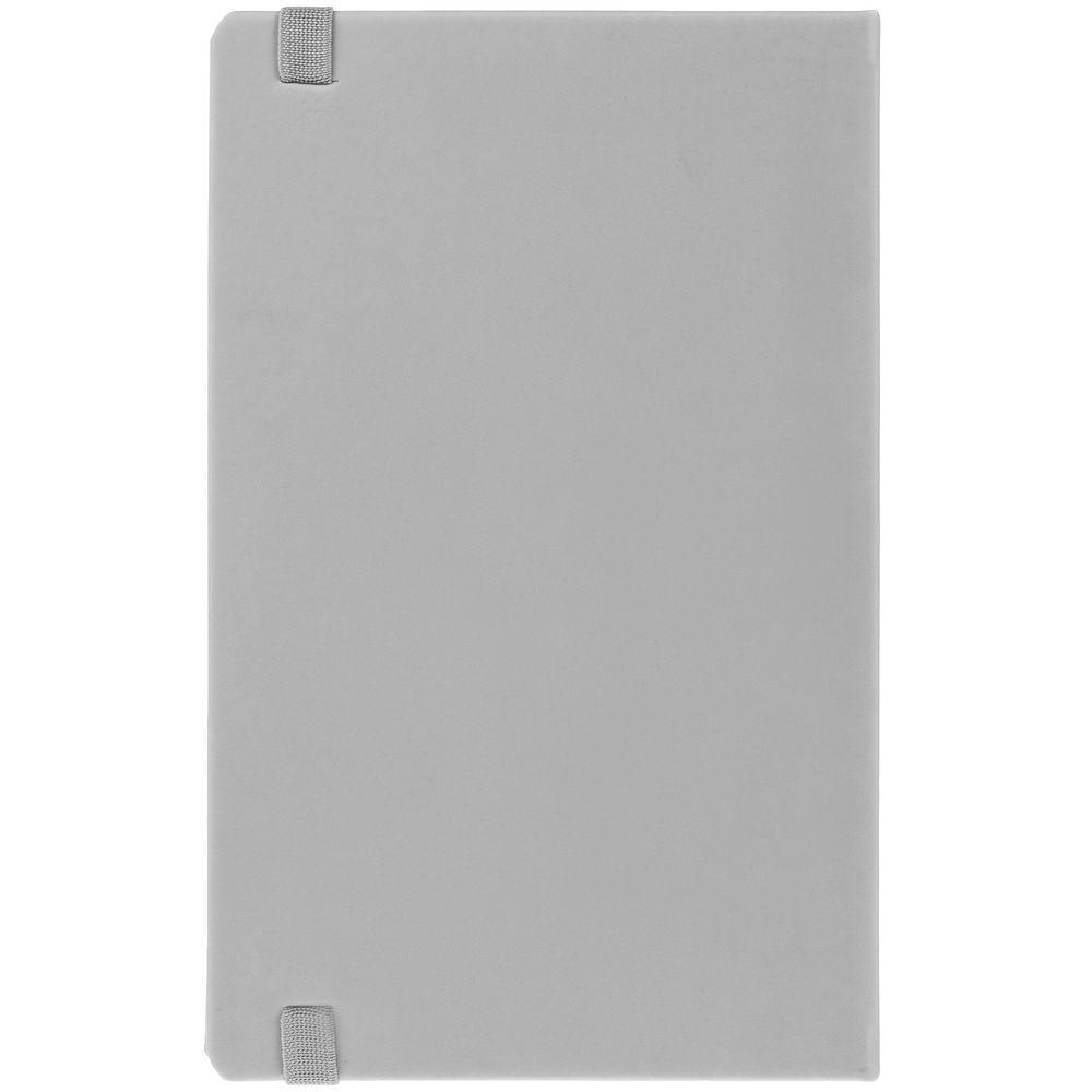 Блокнот Shall, в линейку, серый-4