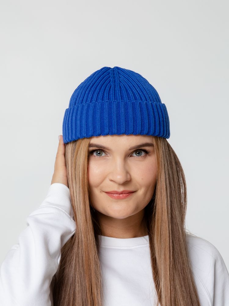 Шапка Hipsta, синяя (василек)-2