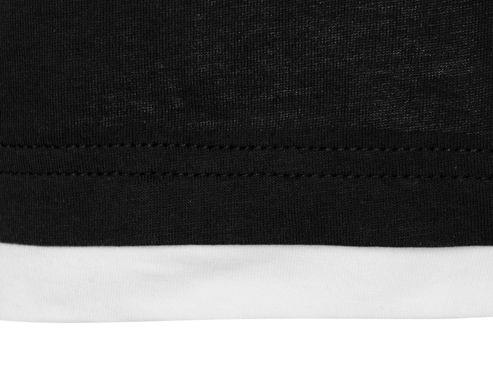 Футболка Rotterdam мужская, черный/белый-10