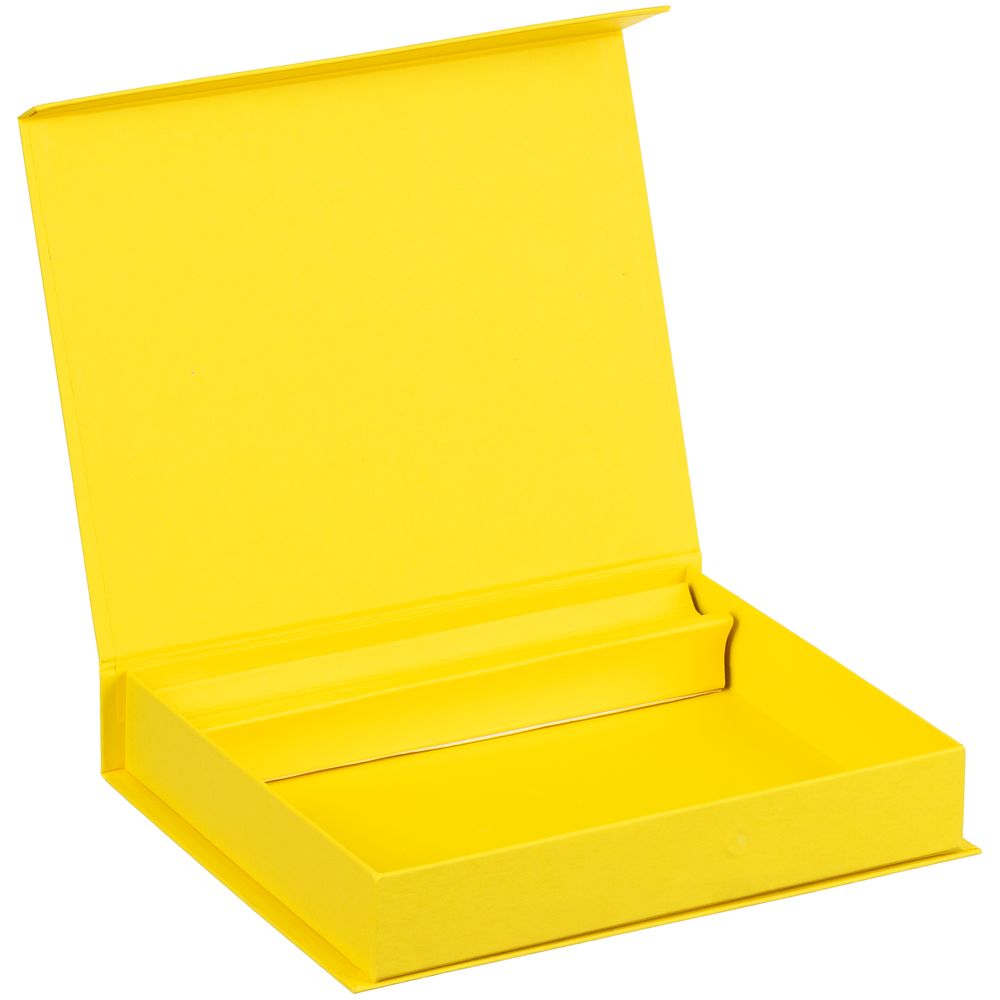 Коробка Duo под ежедневник и ручку, желтая-2