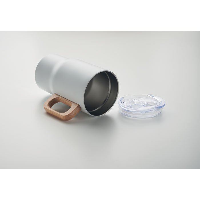 Термокружка 350 мл, белый-5