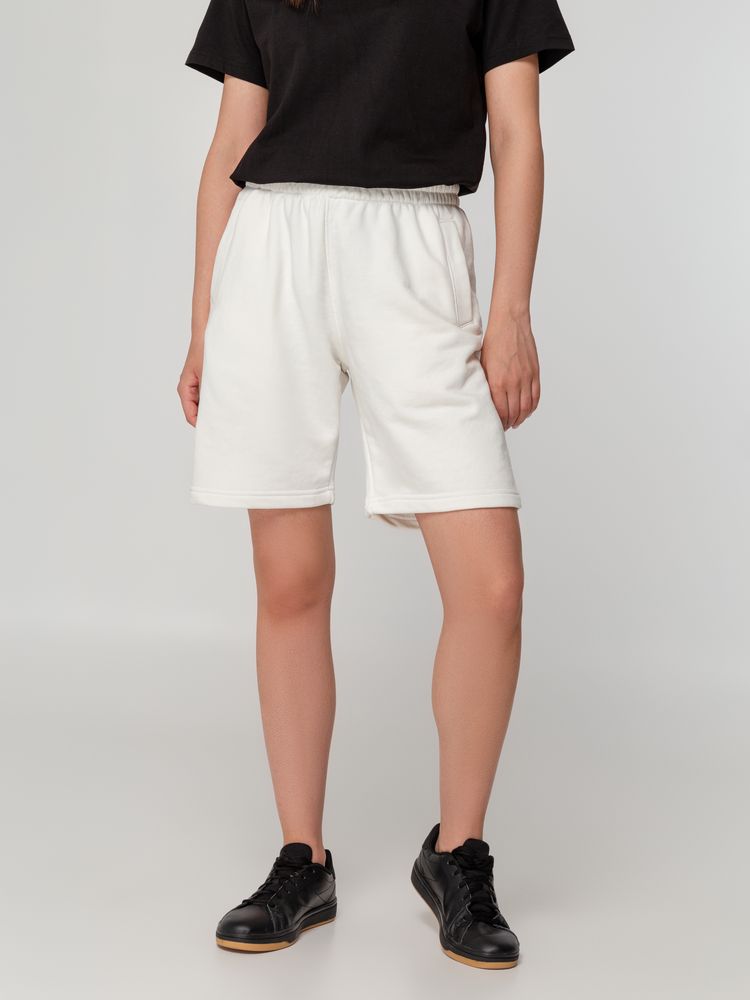 Шорты Terry, молочно-белые-4