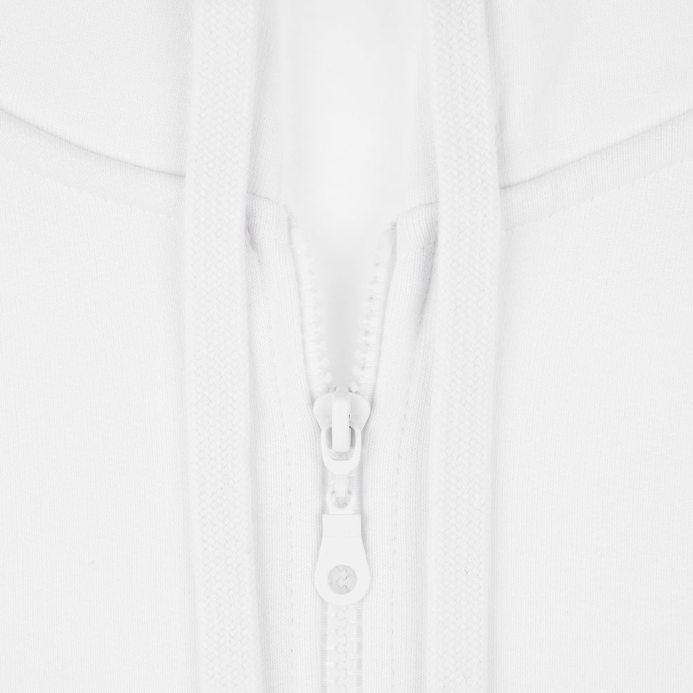 Толстовка на молнии с капюшоном Siverga Heavy 2.0, белая-2