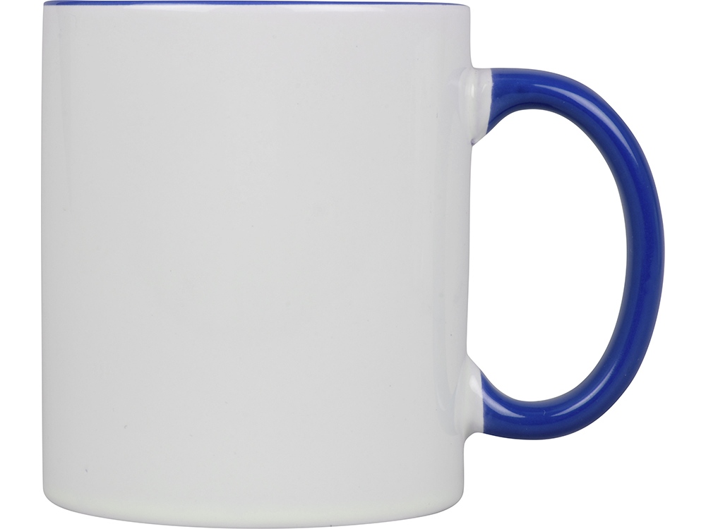 Кружка для сублимации Sublime Color, белый/синий-1