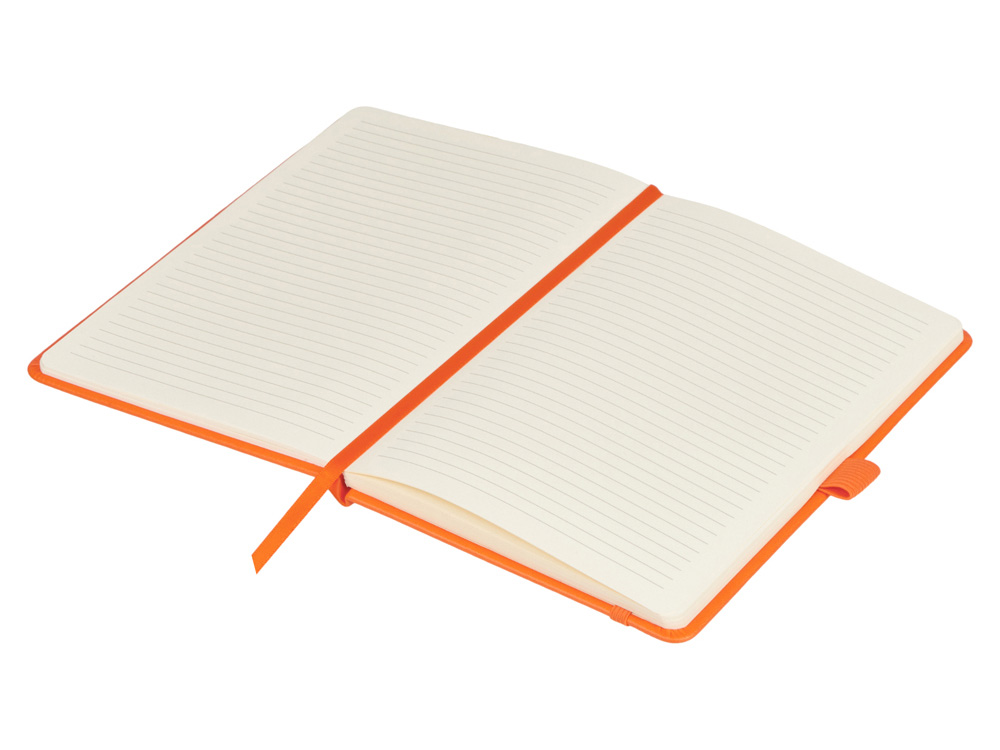 Блокнот Softy 2.0, твердая обложка A5, 80 листов, оранжевый-2