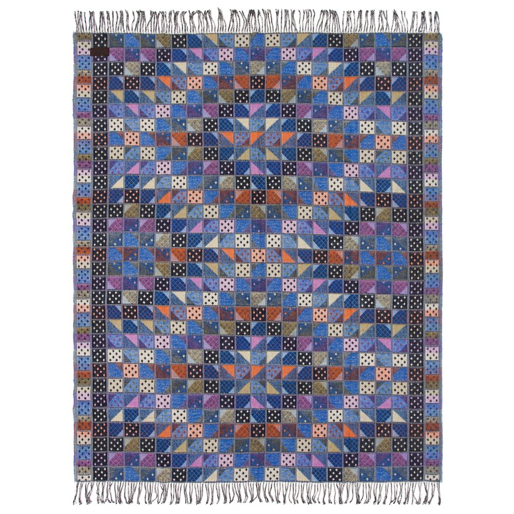 Плед Illinois, синий-2