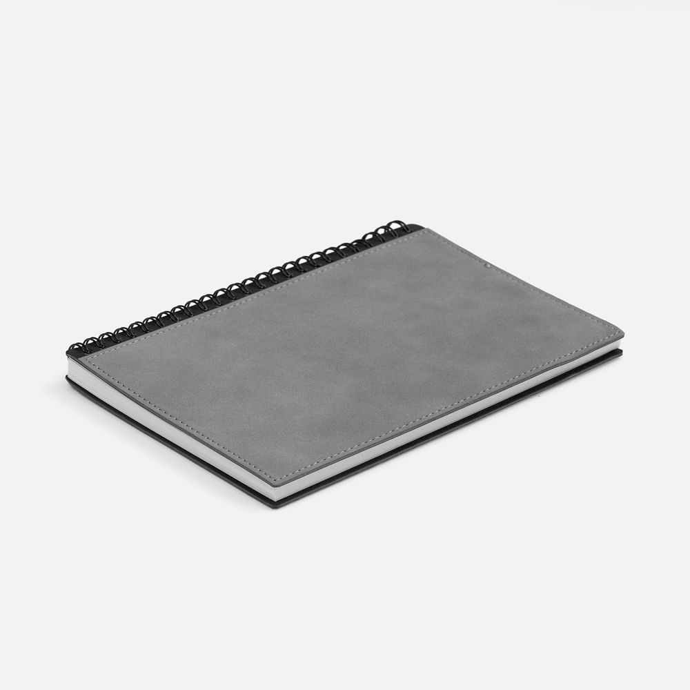 Ежедневник Notera, недатированный, серый-1