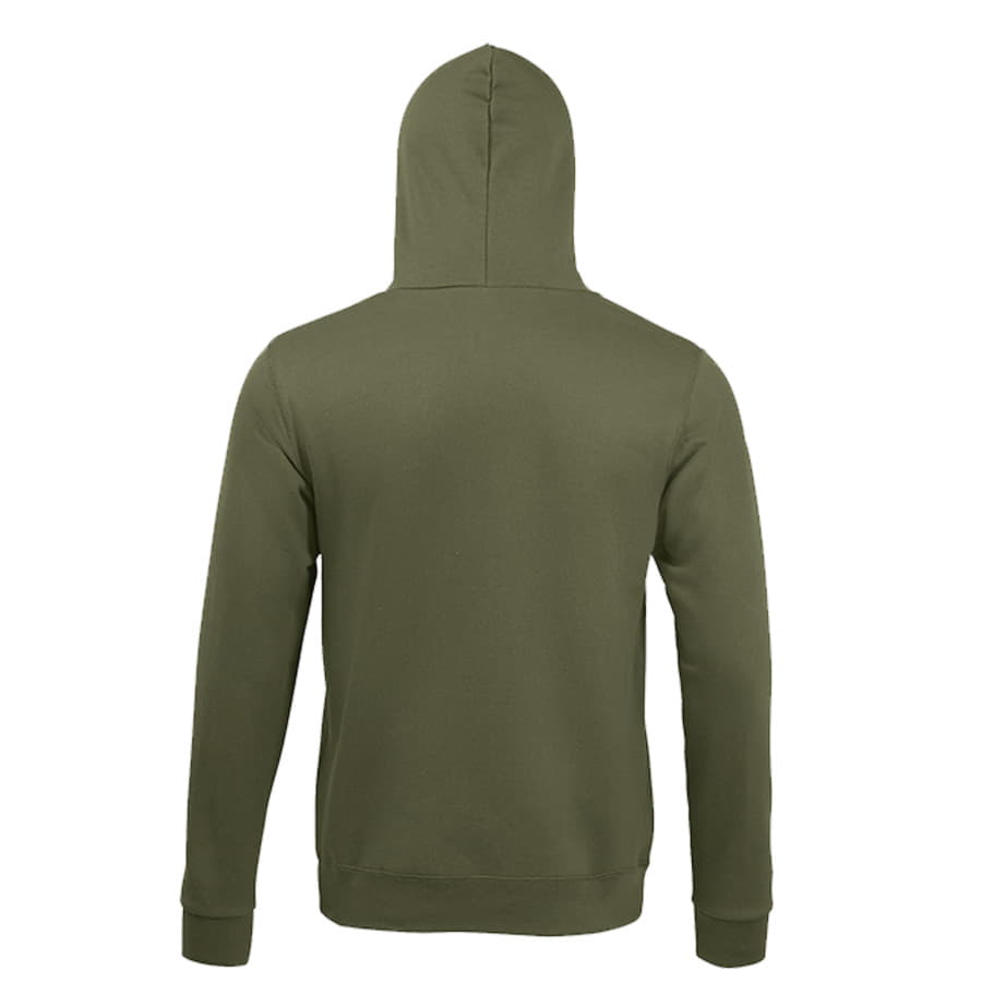 Толстовка унисекс с капюшоном SNAKE 280, хаки-1