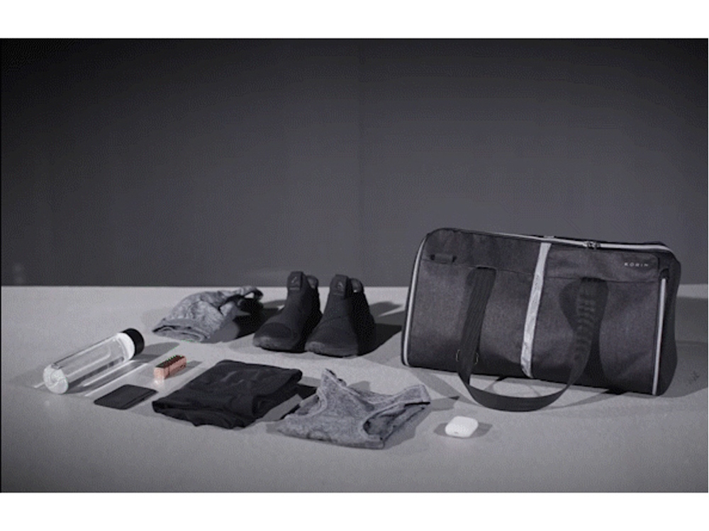 Спортивная сумка FlexPack Gym, серый-11