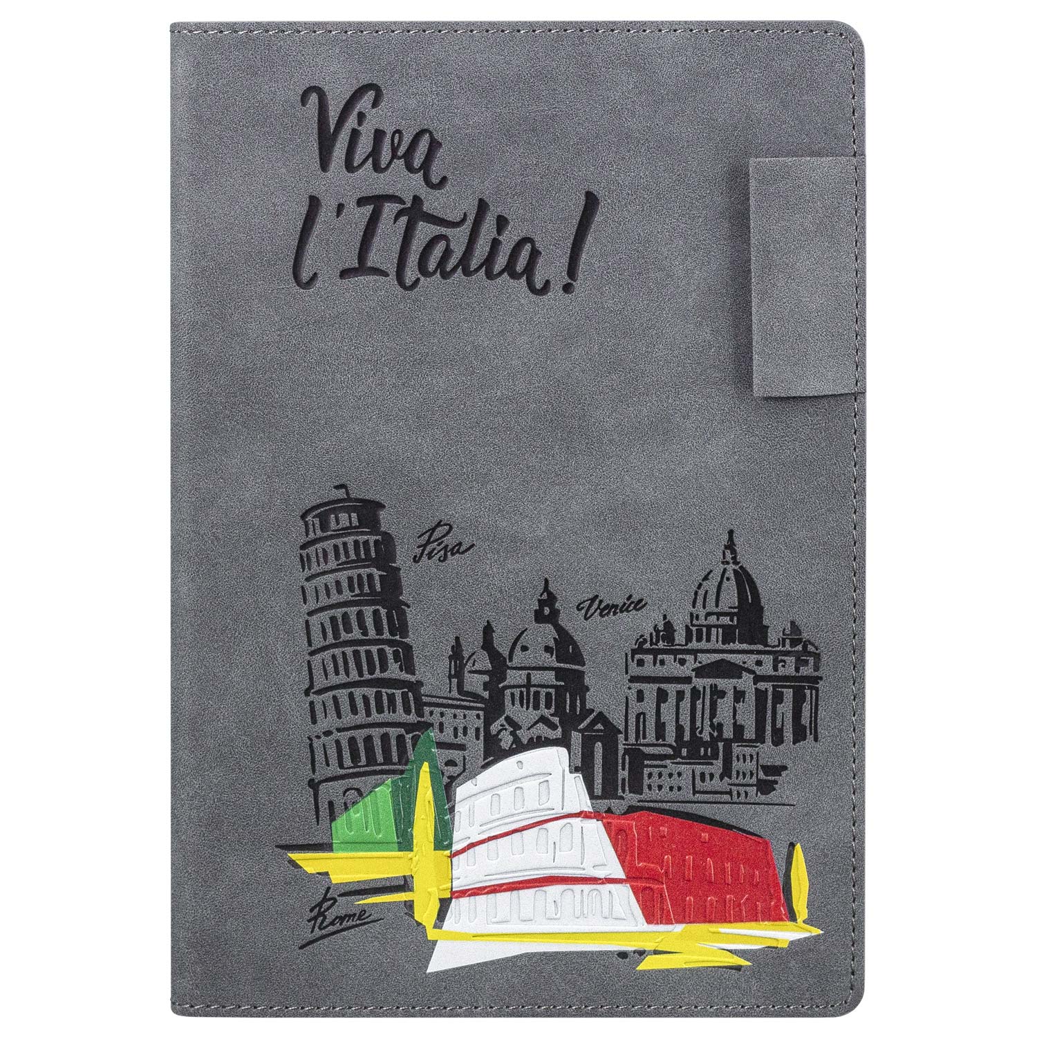 Ежедневник Teolo недатированный, серый-14