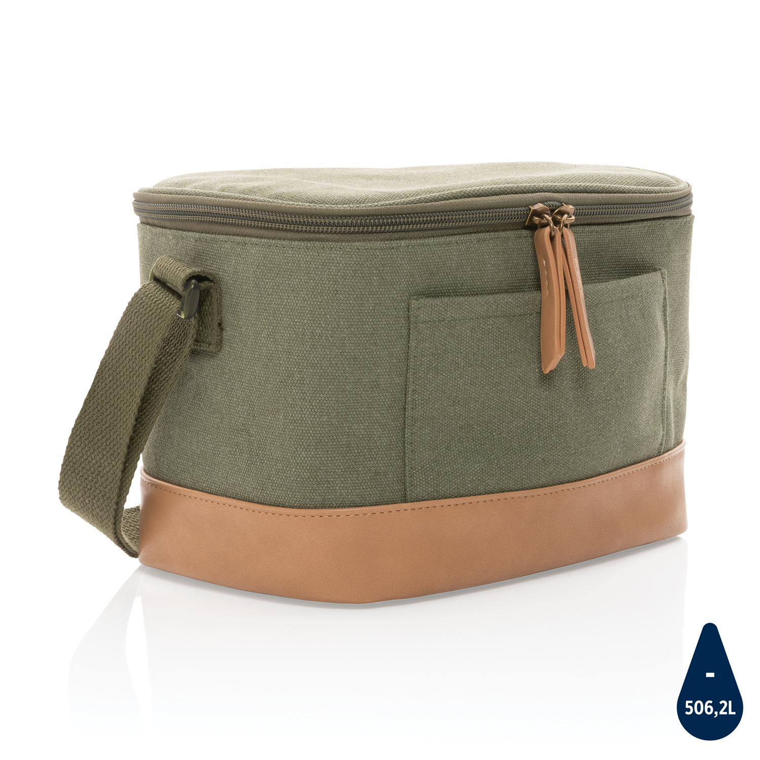 Маленькая сумка-холодильник Impact из переработанного канваса AWARE™-0