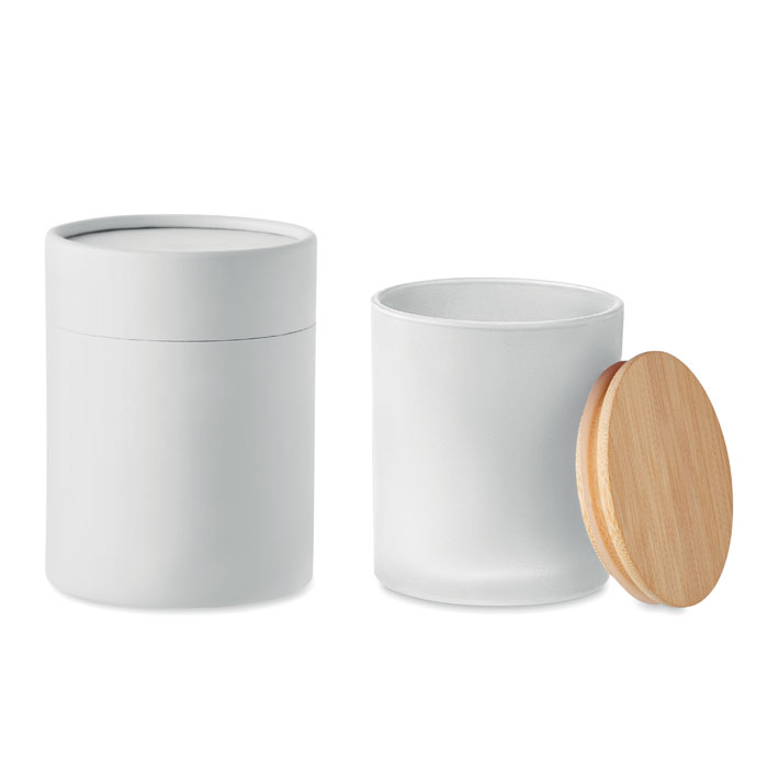 Арома свеча, белый-3