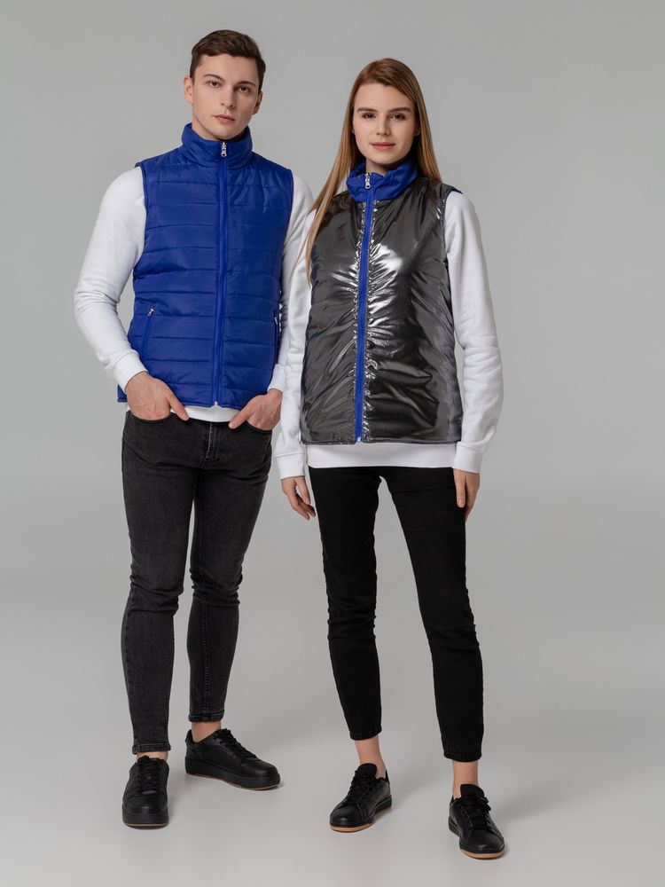 Жилет двусторонний Climb, ярко-синий (сапфир)-7