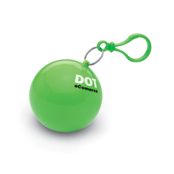 Дождевик в круглом чехле, лайм-5