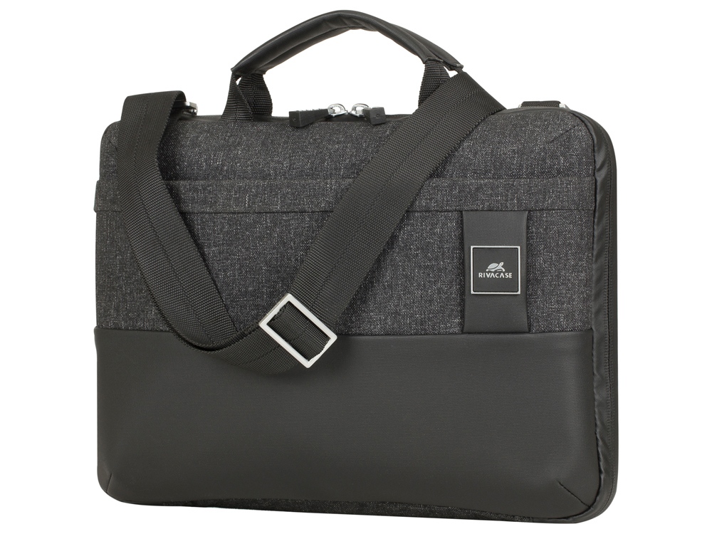 Сумка для MacBook Pro и Ultrabook 13.3 8823, черный меланж-0