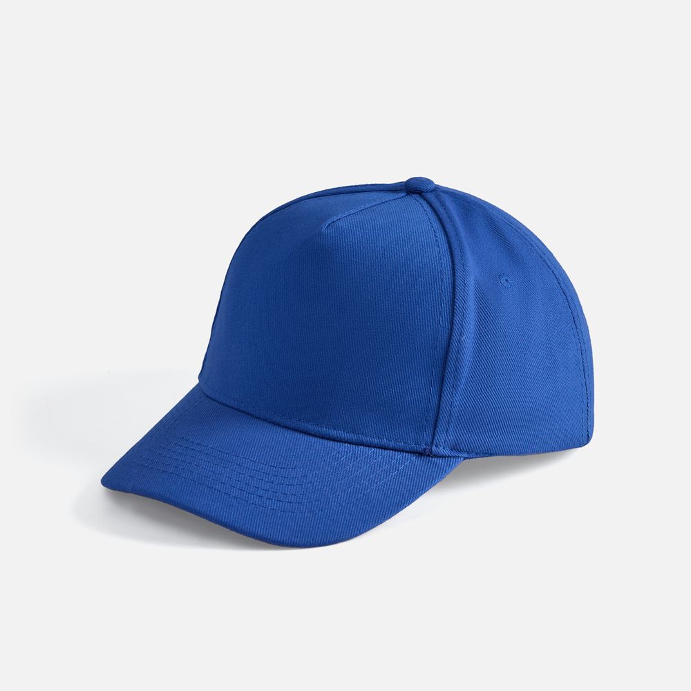 Бейсболка Long Beach, ярко-синяя-0