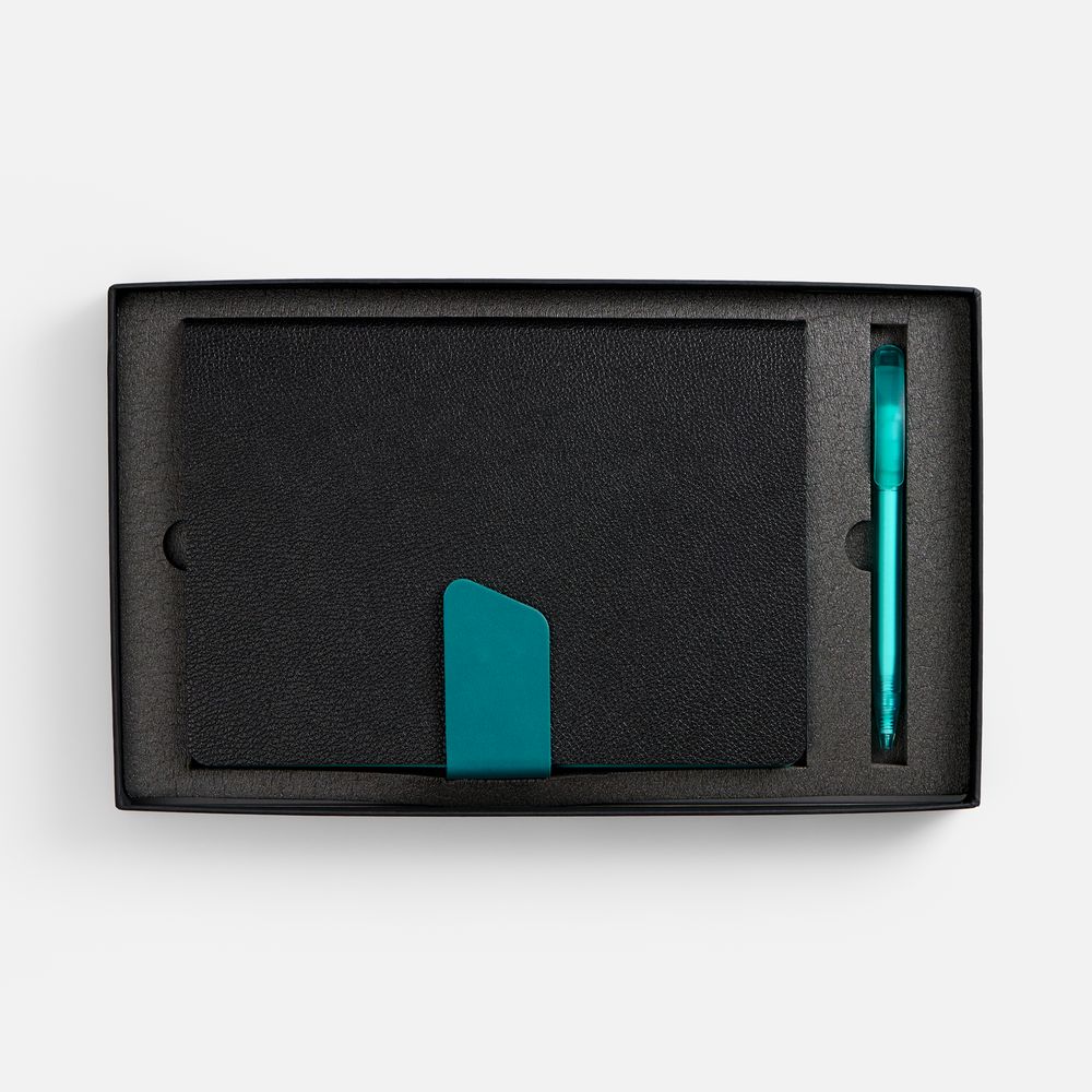 Набор Boom, черный с бирюзовым-1