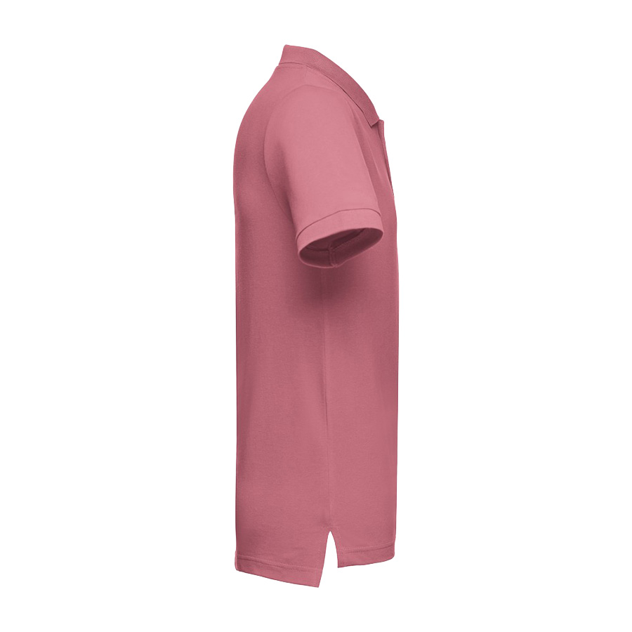 Рубашка-поло мужская ADAM 195, тёмно-розовый-2