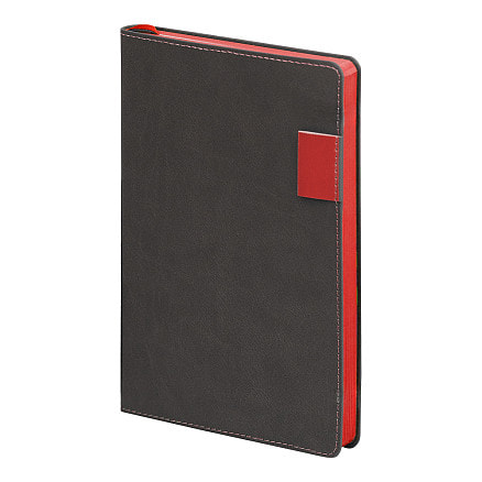 Ежедневник Flexy Freedom Latte А5, Серый/Красный-2