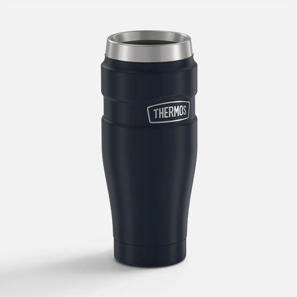 Термокружка King 470, темно-синяя-1