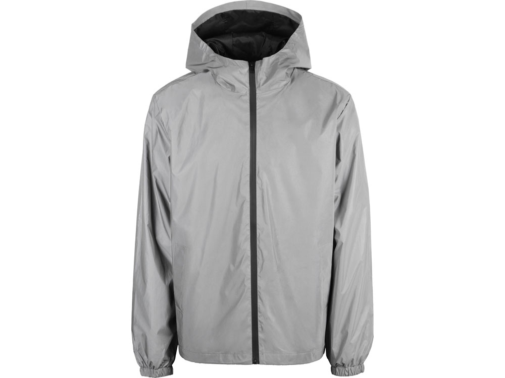 Ветровка светоотражающая 2XL, серебристый-7